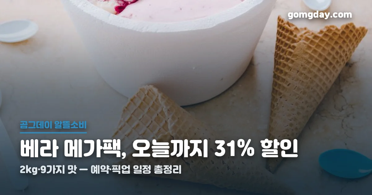 베라 메가팩 총정리 썸네일