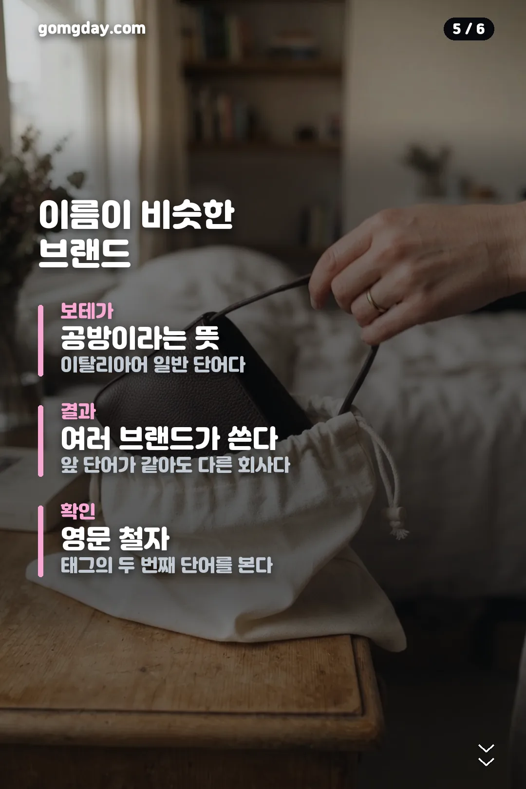 보테가 지오르노 카드뉴스 5