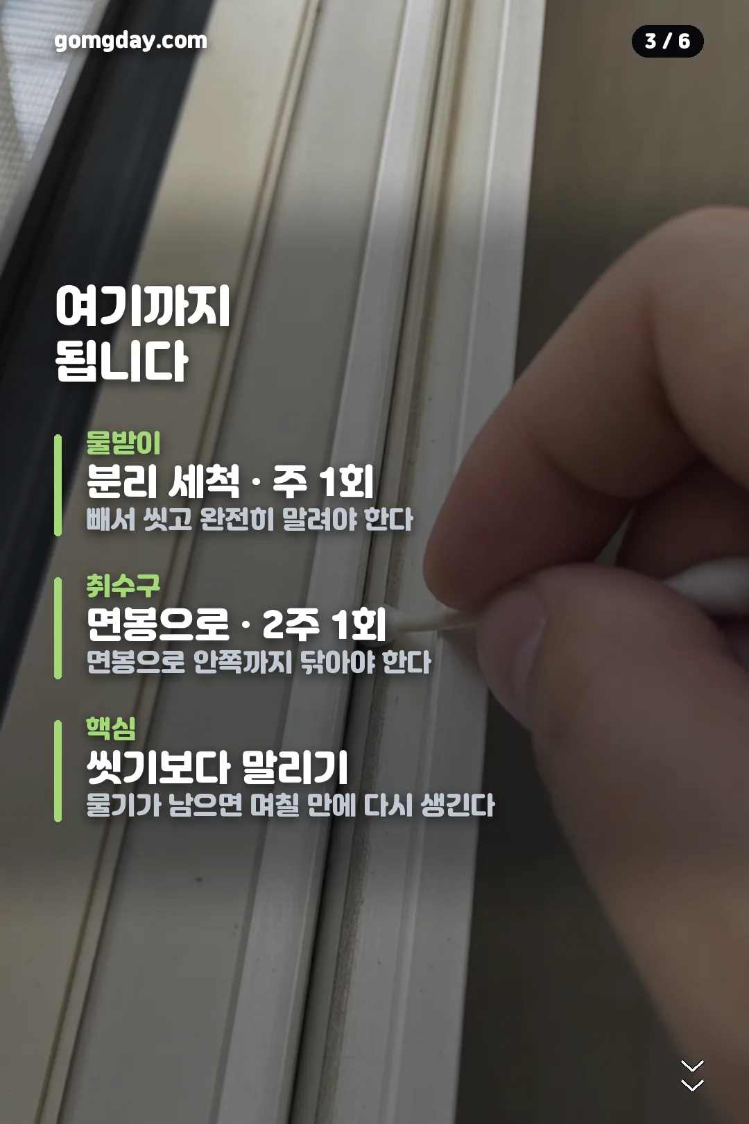 코웨이 얼음정수기 곰팡이 카드뉴스 3