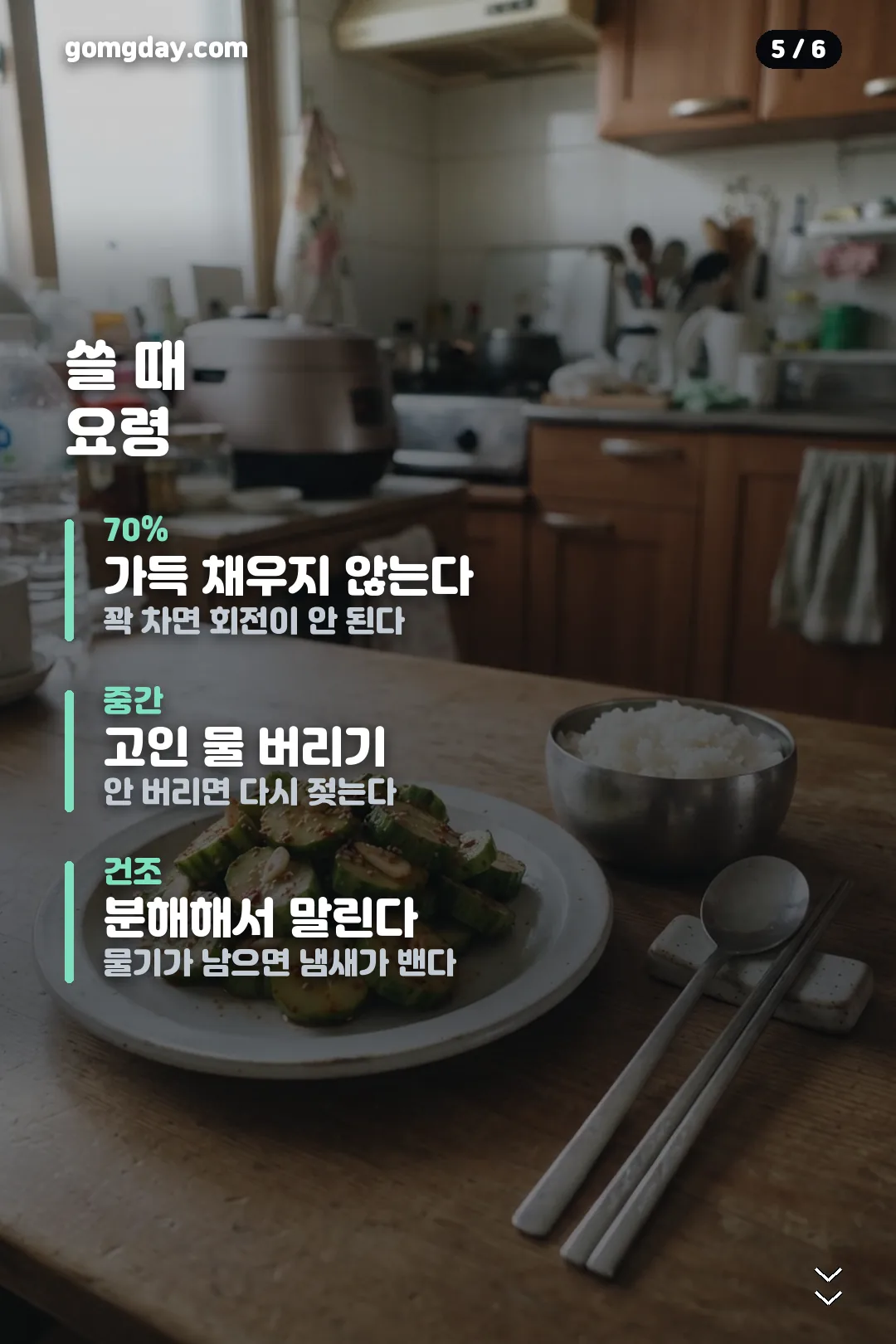 다이소 오이지 짤순이 카드뉴스 5