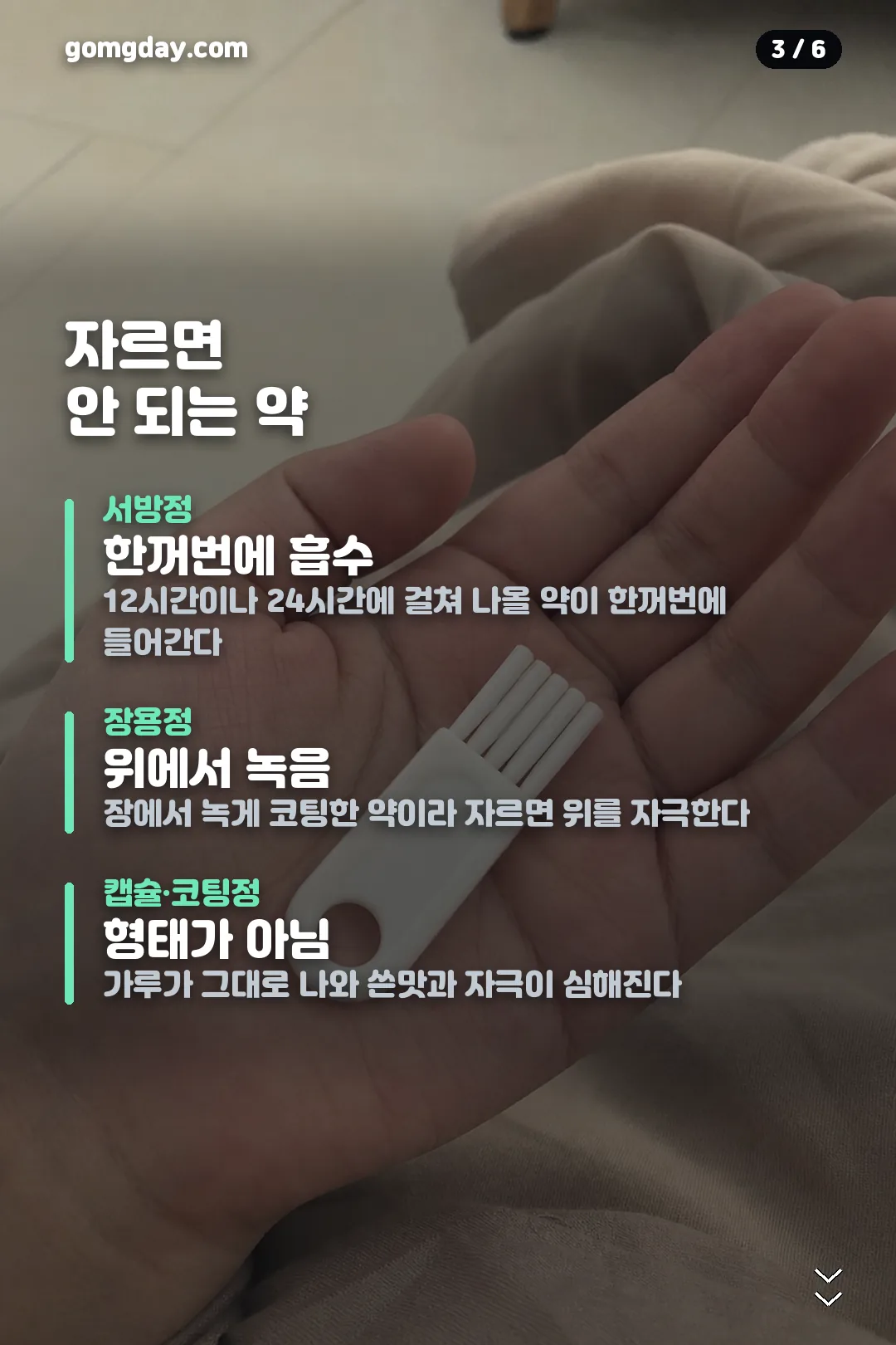 다이소 알약 커팅기 카드뉴스 3