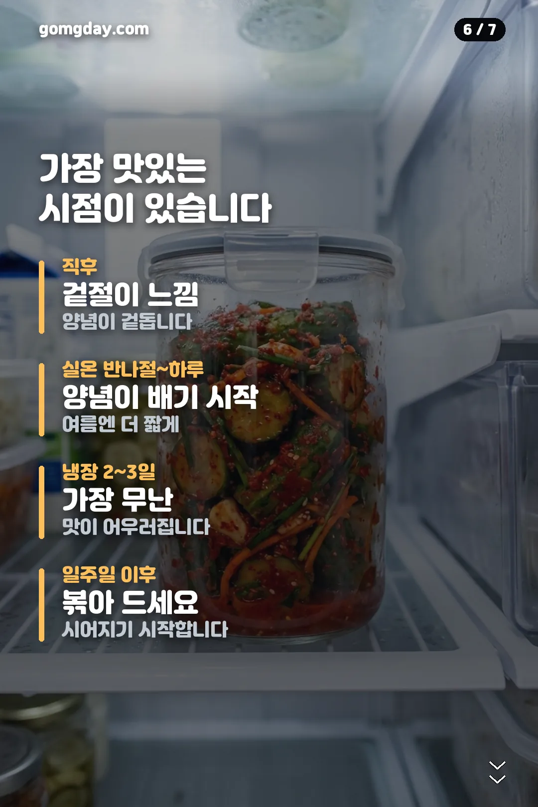 오이소박이 레시피 카드 6