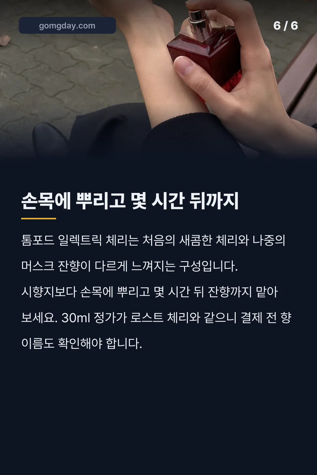 톰포드 일렉트릭체리 카드뉴스 6