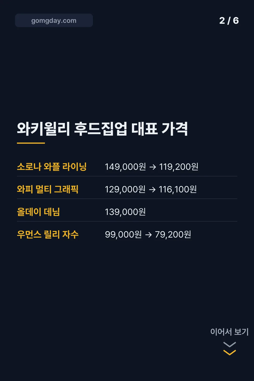 와키윌리 후드집업 카드뉴스 2
